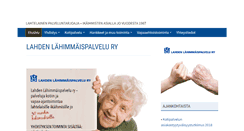 Desktop Screenshot of lahdenlahimmaispalvelu.fi