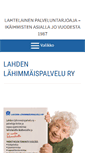 Mobile Screenshot of lahdenlahimmaispalvelu.fi